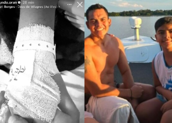 O apresentador do boi Caprichoso chegou a desativar as redes sociais logo após o ocorrido. Foto: Reprodução/Instagram