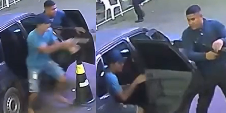 A dupla ainda não foi identificada. Foto: Reprodução