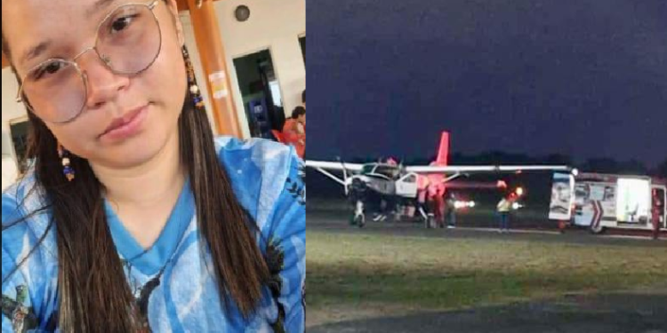 A transferência foi feita em UTI aérea. Foto: Divulgação