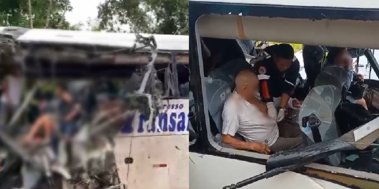 Ainda não há a quantidade de feridos, mas 3 pessoas morreram. Foto: Reprodução