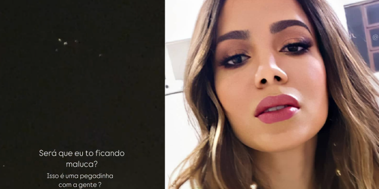 A cantora ficou impressionada com o que viu. Foto: Reprodução