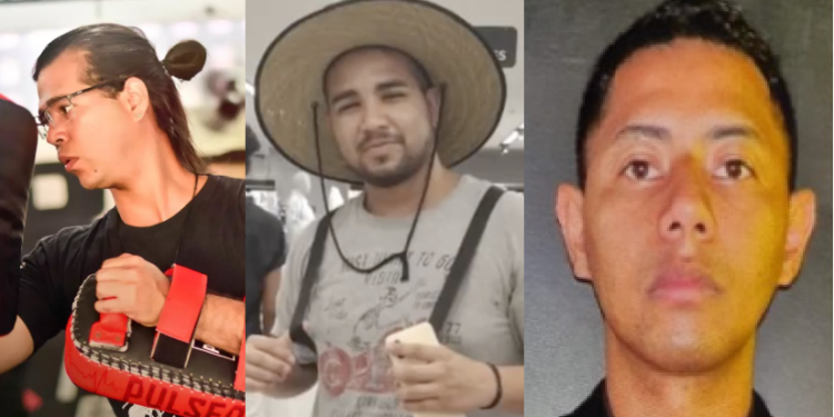 Felipe conhecia Emanoel (foto do meio) e também teria matado Bruno. Foto: Reprodução