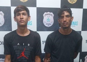 Venezuelanos são presos em flagrante por invadirem casa para furtar fios na zona centro-sul de Manaus
