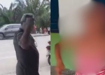 Vídeo: Empresário dá s0c0s no rosto de moradora de rua em Rio Preto da Eva: 'Quebr0u a boca dela'