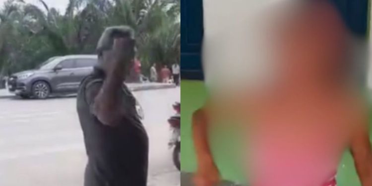 Vídeo: Empresário dá s0c0s no rosto de moradora de rua em Rio Preto da Eva: 'Quebr0u a boca dela'