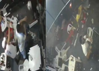 Confusão generalizada em bar no Alvorada acaba com baby chá e deixa pessoas fer1d4s