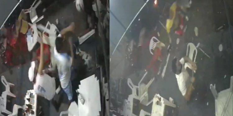 Confusão generalizada em bar no Alvorada acaba com baby chá e deixa pessoas fer1d4s