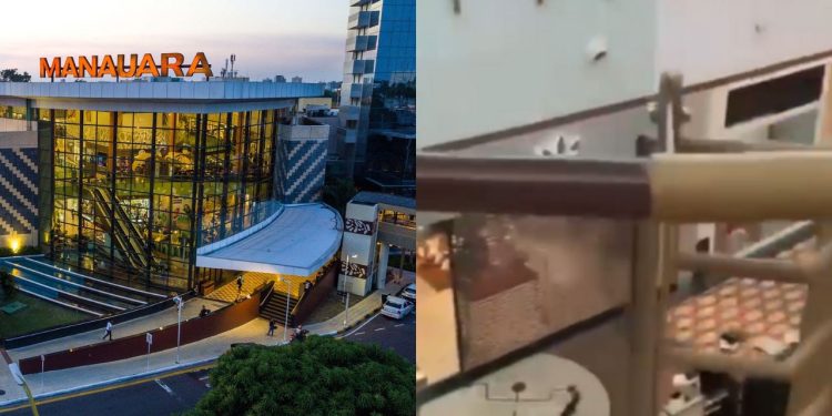Após t1r0teio durante ass4lto, Shopping Manauara abre as portas para funcionamento normal