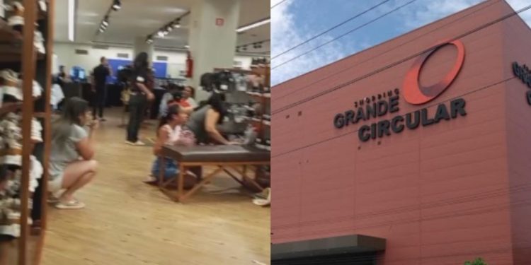 Vídeo: Homem entra correndo no Shopping Grande Circular e causa alvoroço: 'Assalto'