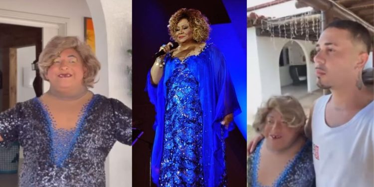 Patixa Teló vira meme após ficar parecendo a Alcione no Rancho do Maia