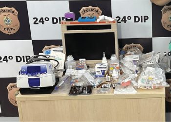 A mulher subtraía os itens durante o expediente de trabalho e os revendia posteriormente. Foto: Divulgação/PC-AM