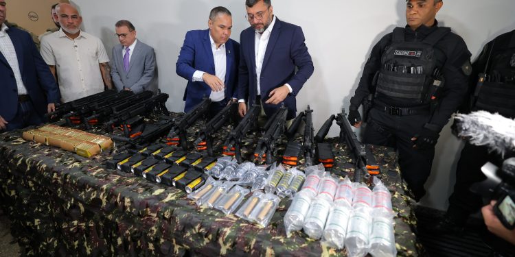 Nova sede da Secretaria de Segurança Pública também foi entregue, totalizando mais de R$ 1,1 bilhão na área ao longo dos últimos anos. Foto: Diego Peres/Secom