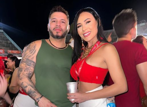 Na postagem, foi dito que Arleane e Marcelo estavam em crise no casamento. Foto: Reprodução