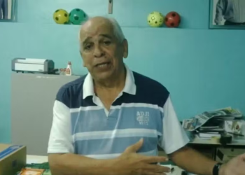 Mesmo com a doença, Arnaldo continuou envolvido na coordenação do Peladão. Foto: Reprodução