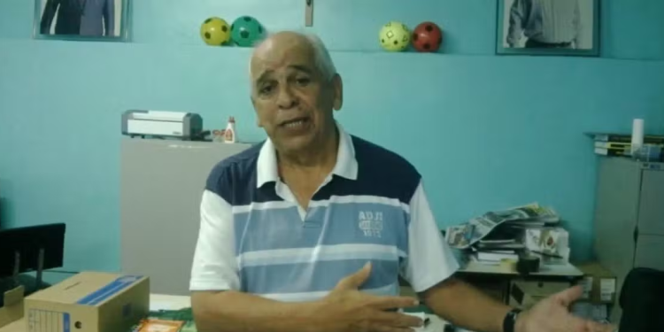 Mesmo com a doença, Arnaldo continuou envolvido na coordenação do Peladão. Foto: Reprodução