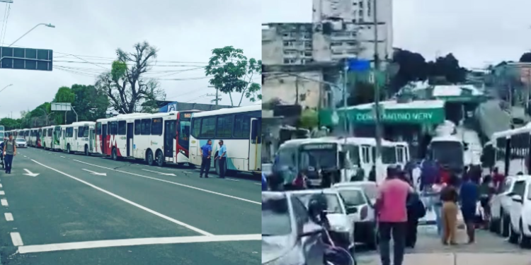 Os veículos estão estacionando no T1. Foto: Reprodução
