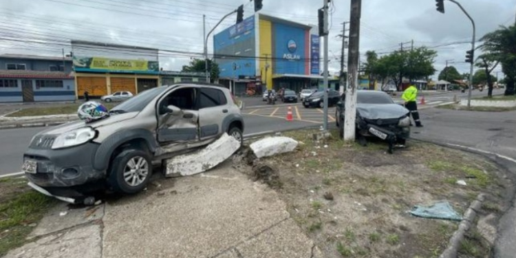 O acidente ocorreu na manhã deste domingo (12). Foto: Reprodução