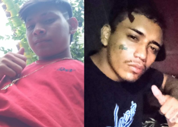 Os dois e mais um comparsa fizeram um arrastão dentro da linha 352. Foto: Reprodução