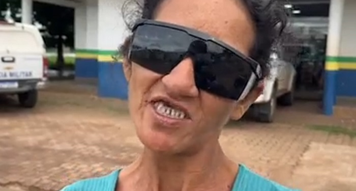 A mulher ainda tem duas filhas também usuárias de drogas. Foto: Reprodução