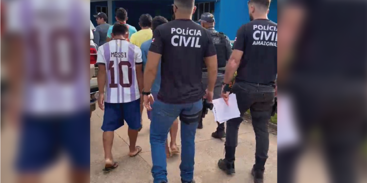 Os indivíduos perseguiram e mataram a vítima na margem de um rio zona rural do município. Foto: Divulgação/PC