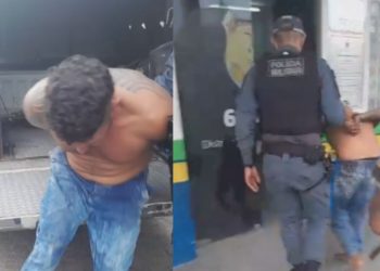 'Zé droguinha' fica com medo da Rocam, tenta fugir, mas acaba pres0 em Manaus