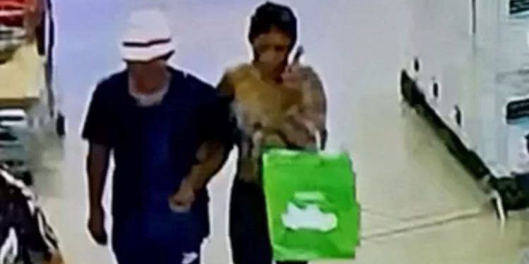 Juntos até no cr1me: Casal é preso após furtar produtos do Carrefour em Manaus