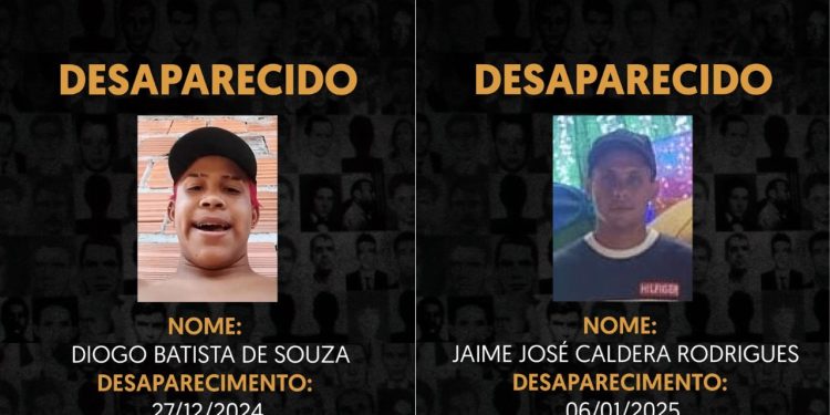 Garoto de 15 anos e homem de 30 desaparecem em Manaus; polícia pede ajuda para achá-los