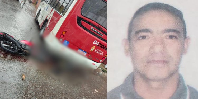 Mototaxista m0rr3 e passageira fica fer1d4 após colidir na traseira de ônibus em Manaus