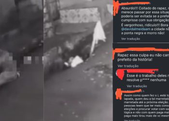 Manauaras cobram atitudes de David Almeida após moto cair buraco e condutor ser arremessad0