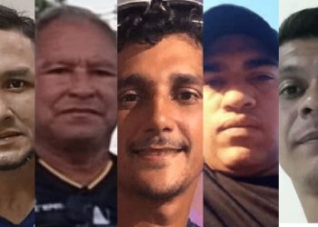 Delegacia divulga rostos de 5 homens que desapareceram misteriosamente em Manaus