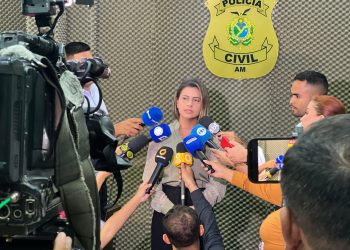 Segundo a delegada Andrea Nascimento, titular da DECCI, o idoso procurou a polícia em dezembro de 2024. Foto: Lyandra Peres/PC-AM