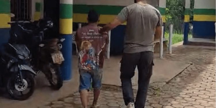 A prisão foi realizada nesta segunda-feira. Suspeito rondava comunidade onde a vítima reside. Foto: Divulgação/PC-AM