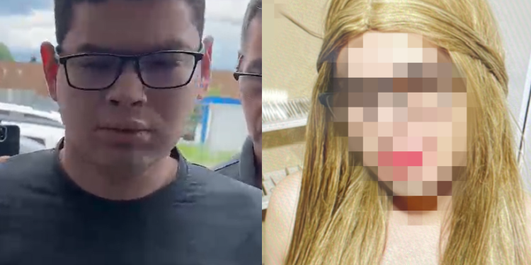 O rapaz foi preso em casa na Cachoeirinha, Zona Sul de Manaus. Foto: Reprodução