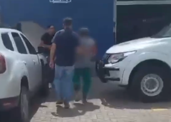 O homem foi preso no bairro Lago Azul, Zona Norte, onde aconteciam os abusos. Foto: Reprodução