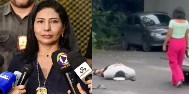 Foi apreendido o veículo utilizado no crime e foi feita a prisão do criminoso. Foto: Divulgação/PC-AM