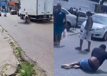 O trabalhador ainda não foi identificado. Foto: Reprodução