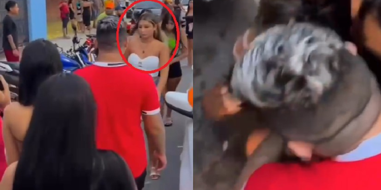 A confusão aconteceu neste domingo (2). Foto: Reprodução