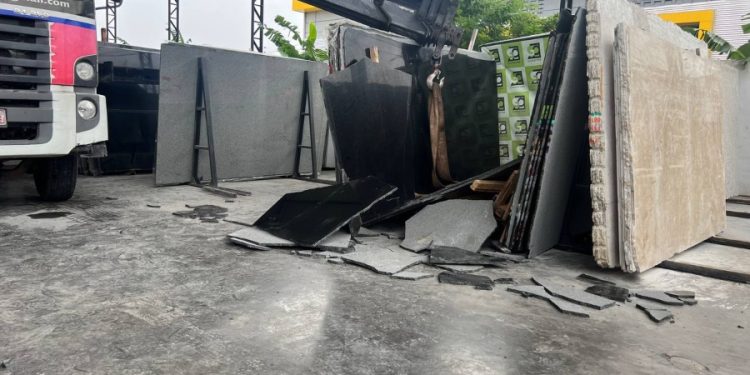 O acidente aconteceu na manhã desta segunda-feira (3). Foto: Reprodução