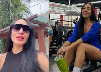 Junto com o marido, Arleane foi a primeira eliminada desta edição. Foto: Reprodução