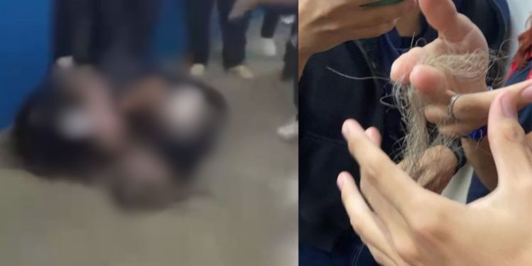 Vídeo: Estudantes vibram ao ver meninas no 'atraque' em corredor de escola em Manaus