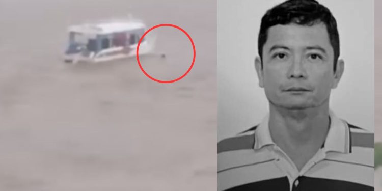 Vídeo: Professor m0rr3 após canoa naufragar no meio do rio no interior do Amazonas