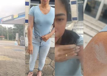 Funcionária do Posto Equador em Manaus é agredid4 pela esposa e filha do dono: 'jogou o carro pra cima'