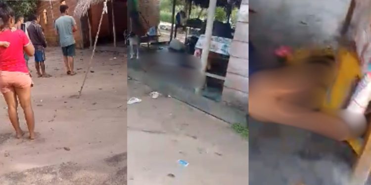 Vídeo forte mostra rapaz que foi ass4ssin4d0 em comunidade de Maués