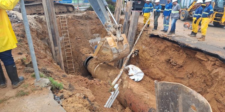 Além disso, a Ageman exige que a Águas de Manaus informe quais medidas foram adotadas para o reparo. Foto: Divulgação/Ageman