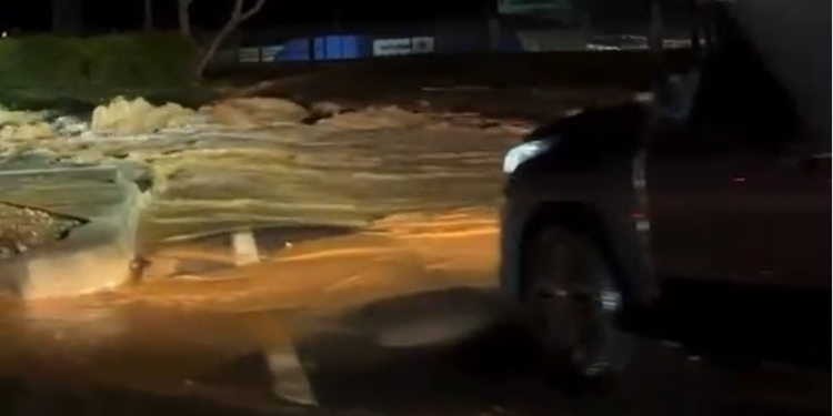 A adutora é a mesma que se rompeu há cerca de três meses. Foto: Divulgação