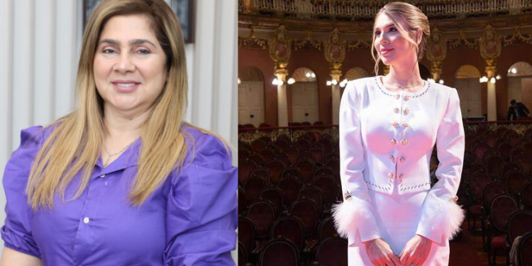 Nesta segunda-feira (10) Dulce Almeida, irmã do prefeito, compartilhou uma publicação que expôs a cunhada. Foto: Reprodução