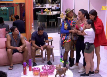 O fato deu o que falar dentro do BBB. Foto: Reprodução