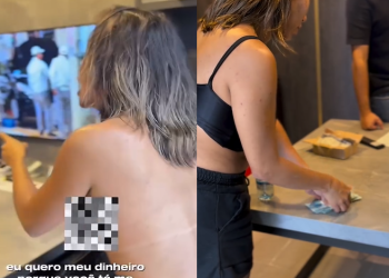 Luanna Pantoja foi pessoalmente na loja e pegou o dinheiro de volta. Foto: Reprodução