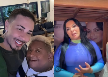 A antiga assessora, Márcia Dantas, está no local, mas a família de Patixa não a quer como assessora. Foto: Reprodução