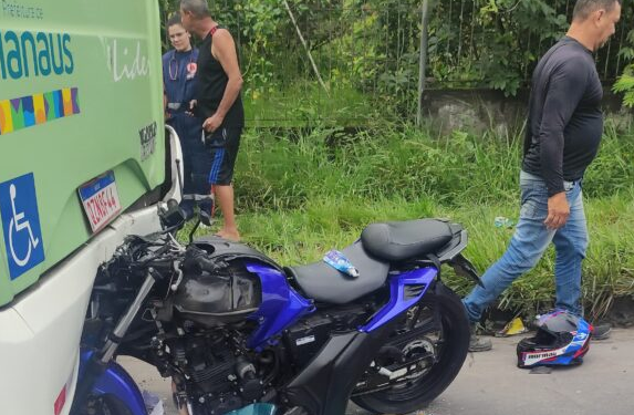 O acidente ocorreu nesta quarta-feira de tarde (26). Foto: Divulgação